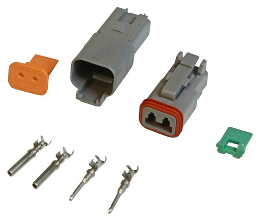 2-Pin Deutsch Connector, 16 gauge - 8183