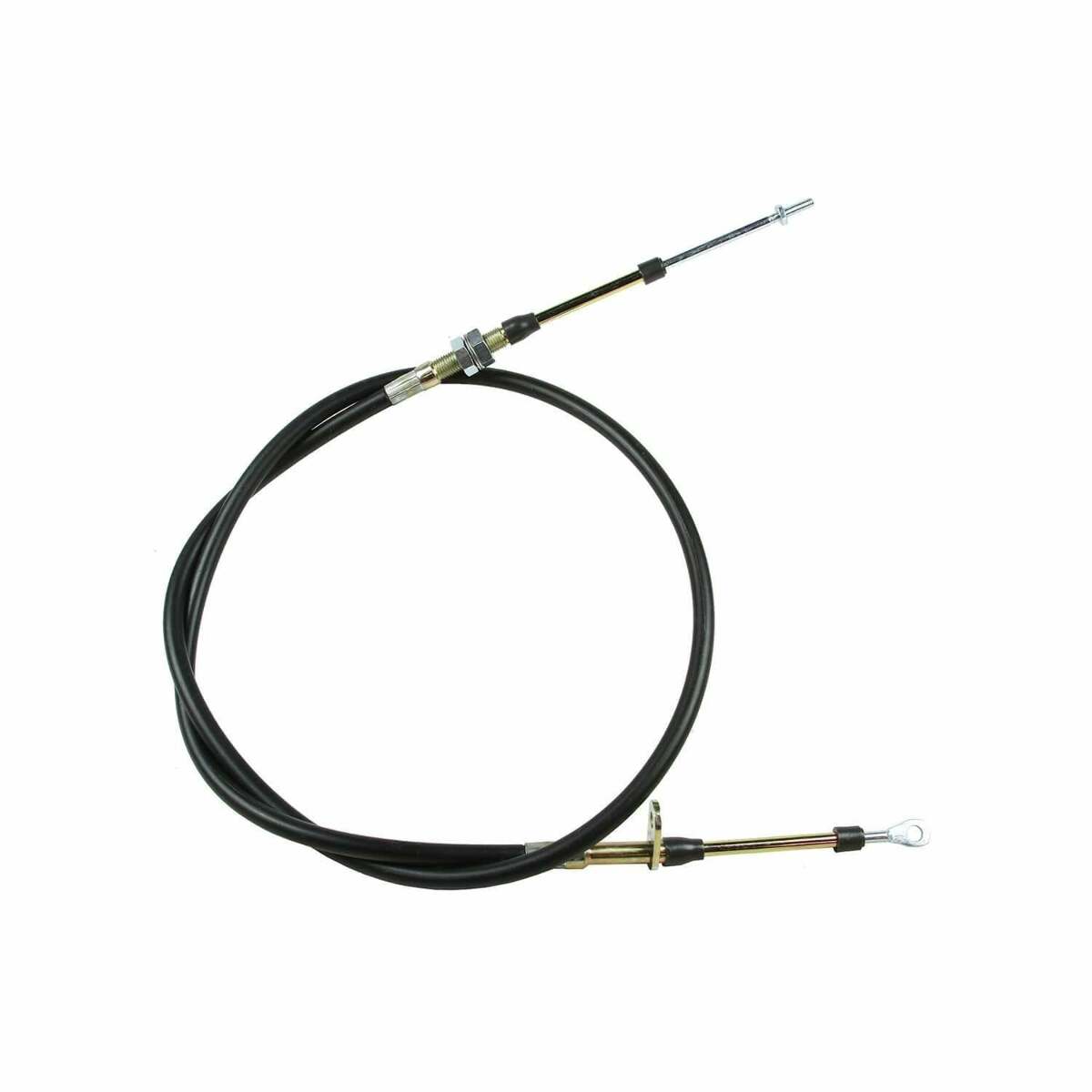 B&M Super Duty Shifter Cable - 5-Foot Length  - Black - 81833