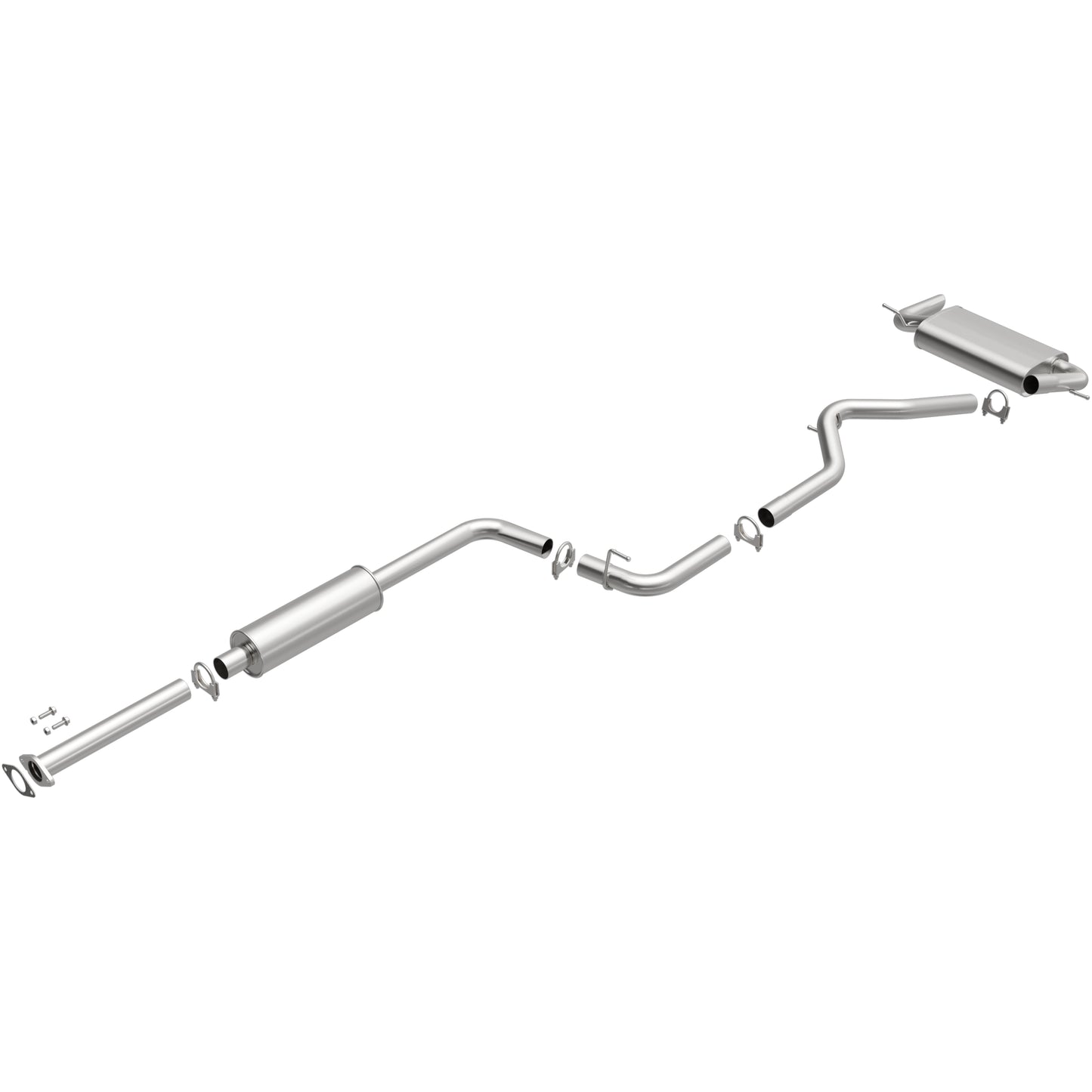2012-2017 Ford Focus Direct-Fit Replacement Exhaust System 106-0583