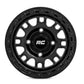 Rough Country 82 Series Wheel Semi Gloss Black 14x7 4x156 +10mm 82140730
