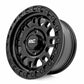 Rough Country 82 Series Wheel Semi Gloss Black 14x7 4x156 +10mm 82140730