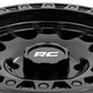 Rough Country 82 Series Wheel Semi Gloss Black 14x7 4x156 +10mm 82140730
