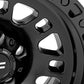 Rough Country 82 Series Wheel One-Piece Semi Gloss Black 18x9 5x5.0 0mm 82180918