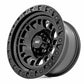 Rough Country 82 Series Wheel Semi Gloss Black 18x9 5x5.5 -12mm 82181214
