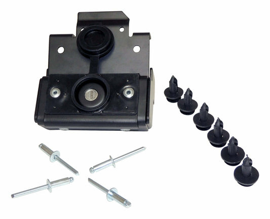 Crown Automotive - Steel Black Hood Lock - 82213051AB