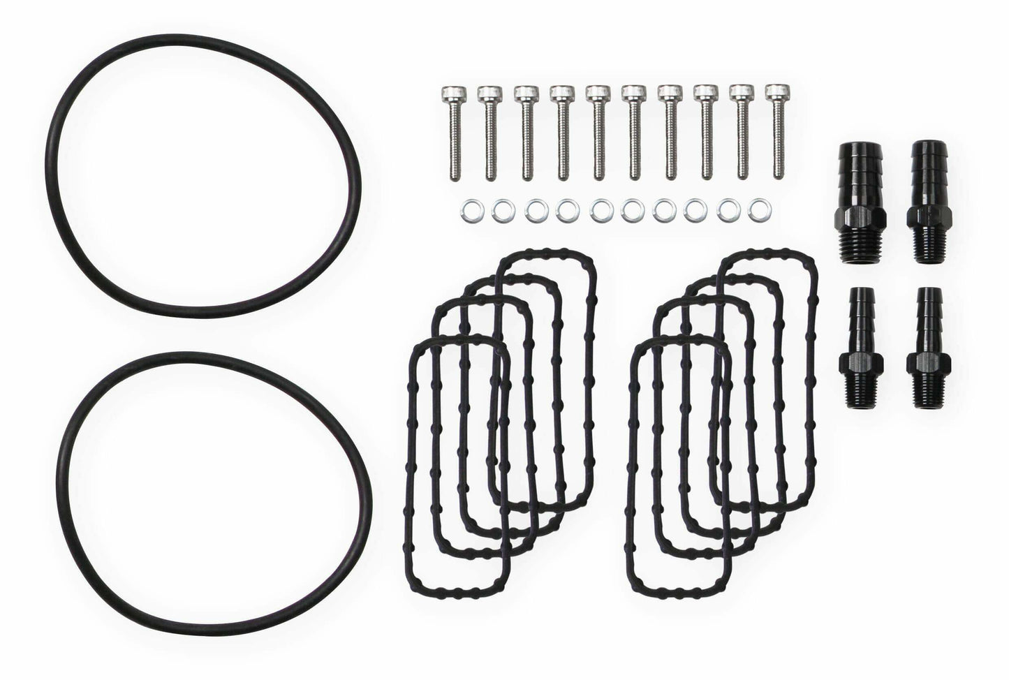 Sniper EFI Intake Manifold Dual Plenum 102mm and Fuel Rail Kit - Black - 822242