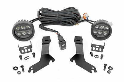 Fits Chevy 1500(99-06) LED Light Ditch Mount Black Series Round 3.5" 82286