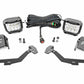 Fits Ram 1500 2&4WD (2019-2025) LED Light Kit; Ditch Mount; 3" OSRAM; Wide 82293