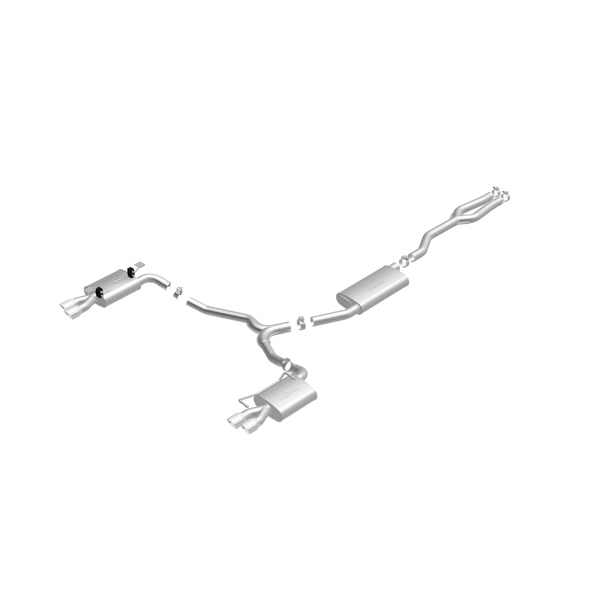 Exhaust System Kit for Street Series Cat-Back Performance Exhaust System MagnaFlow 16623