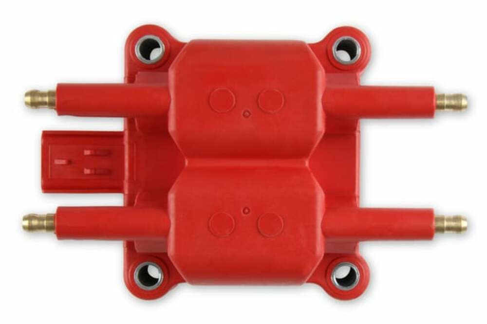 MSD Ignition Coil 1994-2006 Dodge/Chrysler 2.0/2.4/4.0L engines Red Single 8239