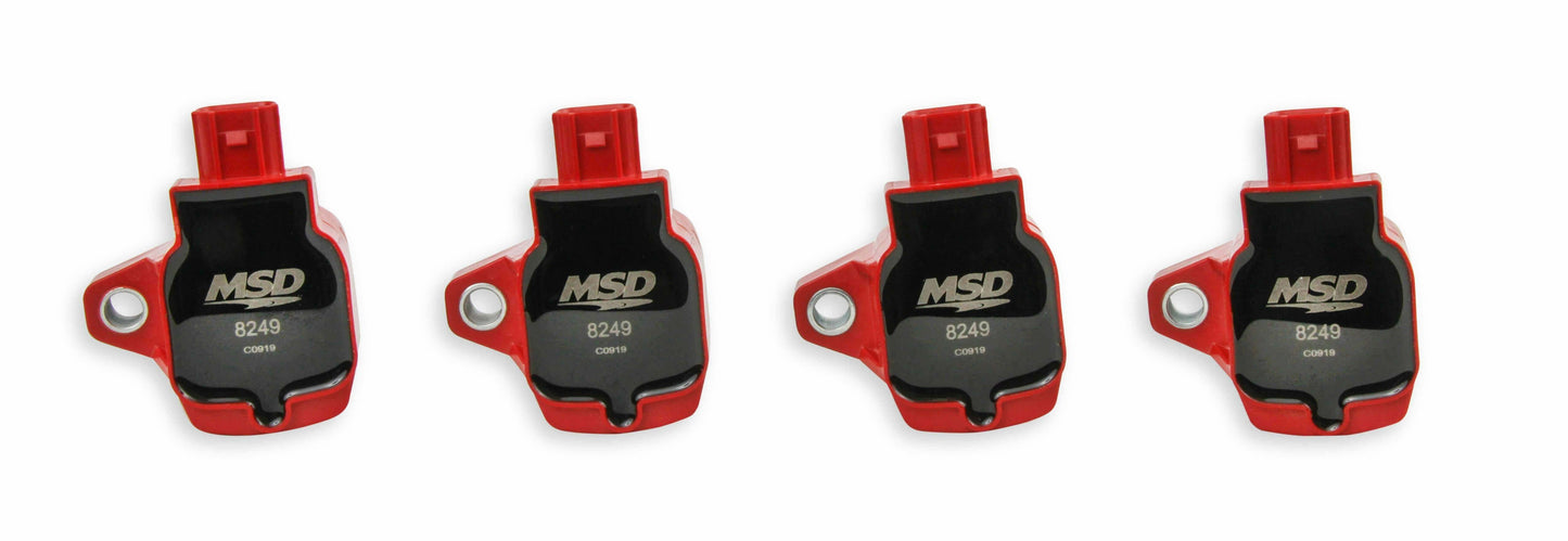 MSD 82494 - Ignition Coil Blaster fits 15-19 Honda 1.5L & 16-20 2.0/2.0L Turbo Red4pack