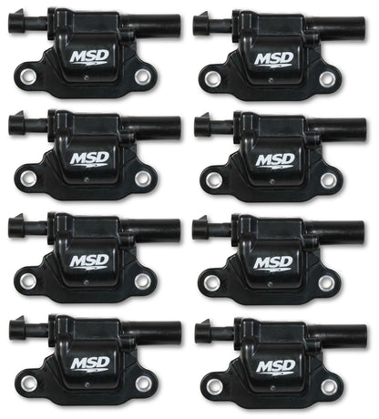 MSD IgnitionCoil Blaster GMGen V Direct Injected 2014&Up SquareBlack8pack 826683