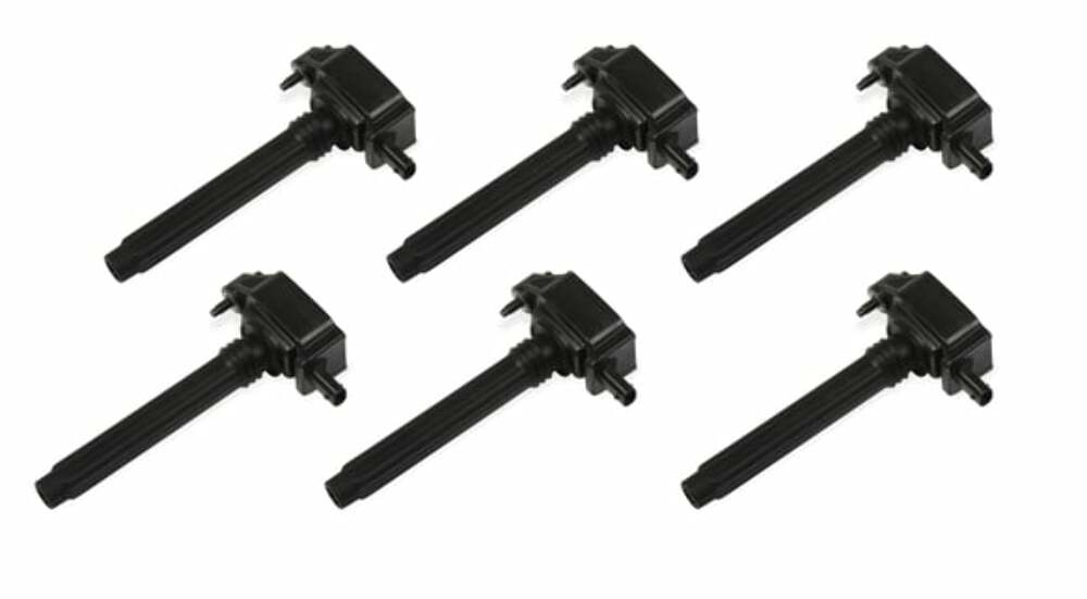 MSD Ignition Coils Blaster  2011-2016 Chrysler V6 engines Black 6pack 827363