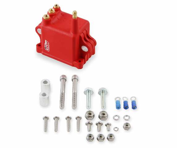 MSD Ignition Coil, High Output for Pro CDI 600, 8-Pack, Red - 82808