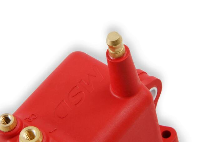 MSD Ignition Coil, High Output for Pro CDI 600, 8-Pack, Red - 82808