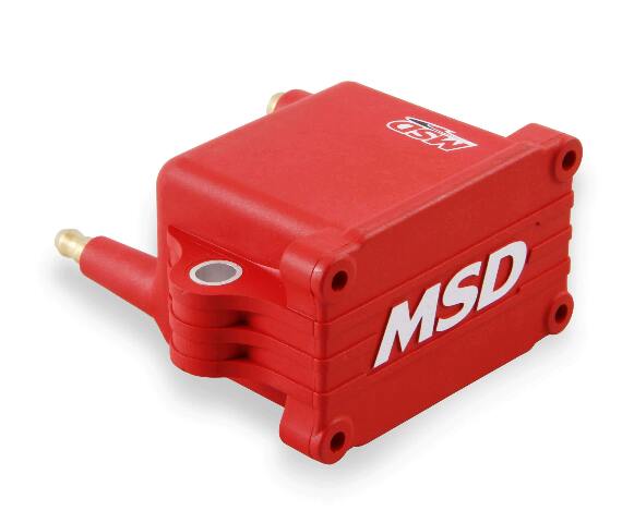 MSD Ignition Coil, High Output for Pro CDI 600, 8-Pack, Red - 82808