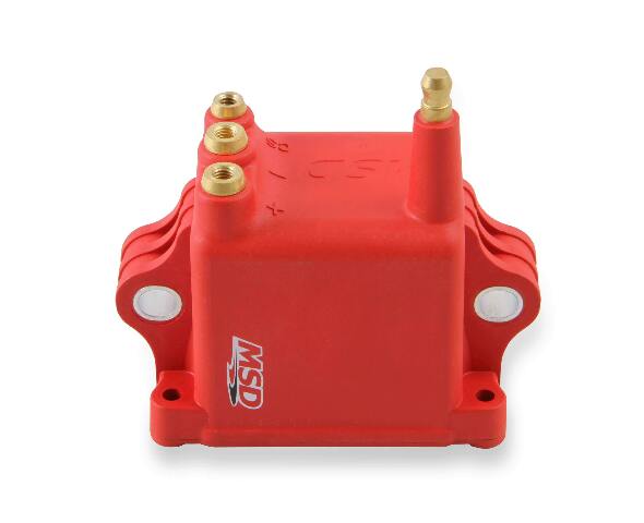 MSD Ignition Coil, High Output for Pro CDI 600, 8-Pack, Red - 82808