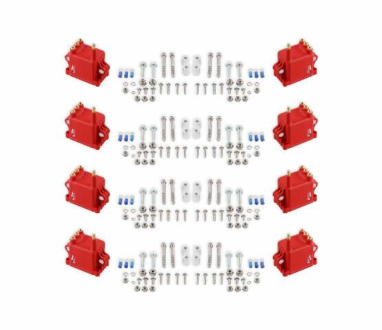 MSD Ignition Coil, High Output for Pro CDI 600, 8-Pack, Red - 82808