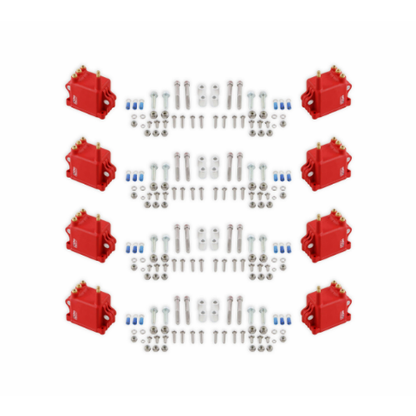 MSD Ignition Coil, High Output for Pro CDI 600, 8-Pack, Red - 82808