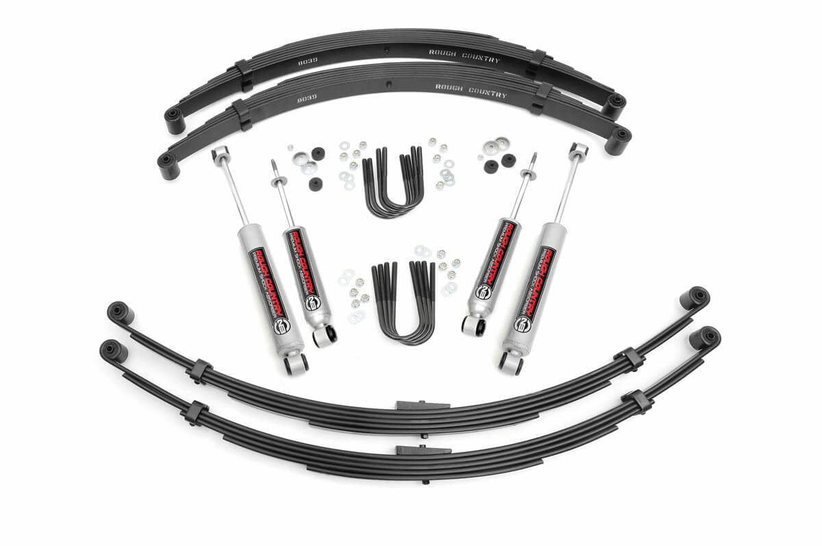 Fits International Scout II 4WD (1974-1980) 2.5 Inch Lift Kit; 830N3