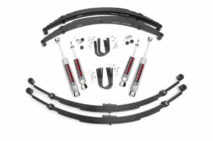 Fits International Scout II 4WD (1974-1980) 2.5 Inch Lift Kit; 830N3