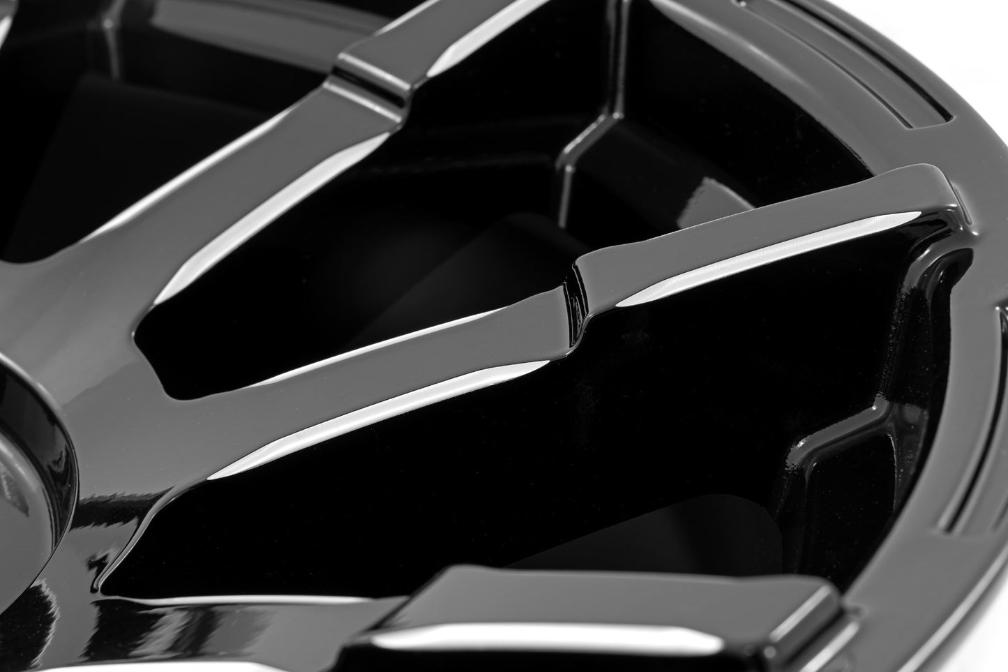 Rough Country 83 Series Wheel; One-Piece; Gloss Black; 17x9; 5x4.5 +0mm 83170913