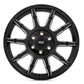 Rough Country 83 Series Wheel; One-Piece; Gloss Black; 17x9; 6x135 +0mm 83170917
