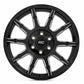 Rough Country 83 Series Wheel; One-Piece; Black; 20x9; 8x170; -12mm 83200911