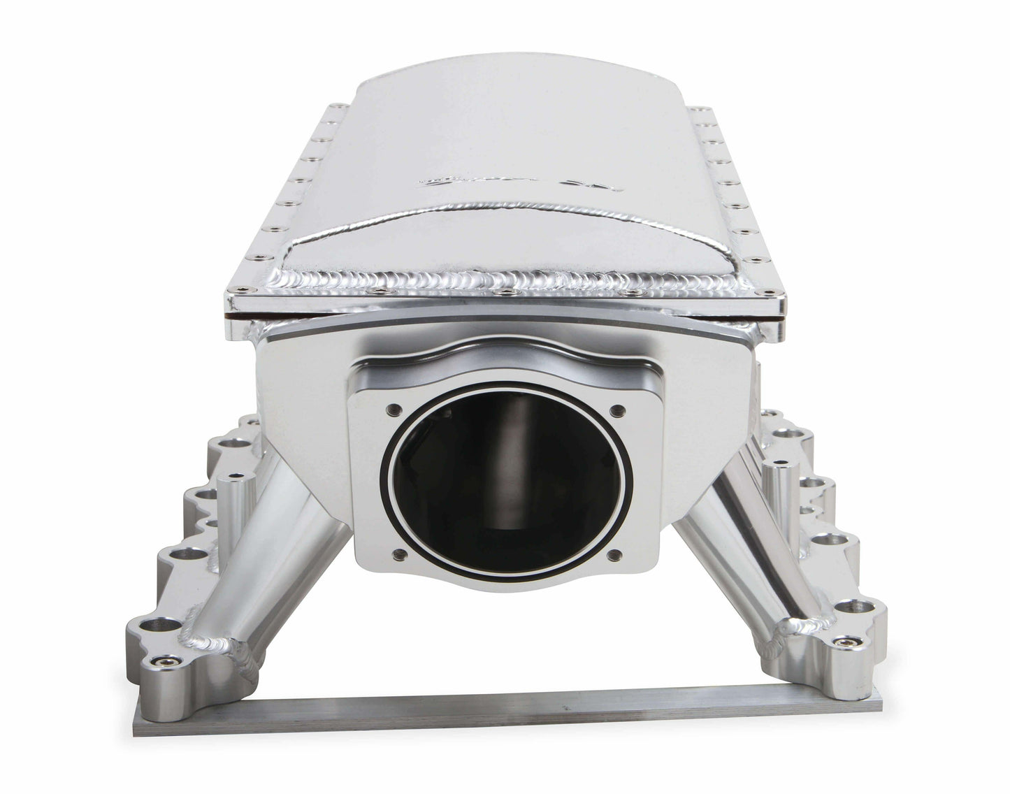 Sniper EFI Fabricated Race IntakeManifold 2011-14 Ford 5.0L Coyote Silver 833151
