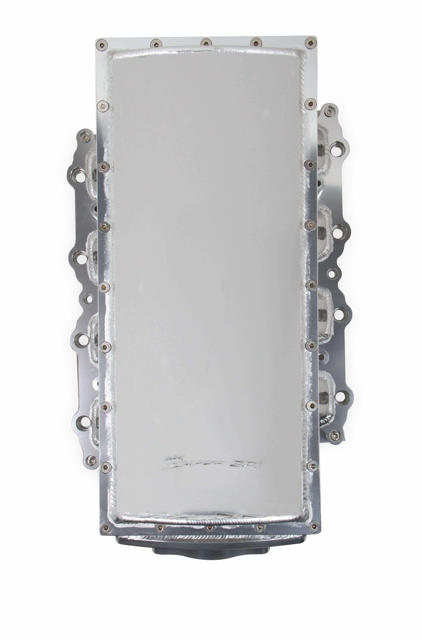 Sniper EFI Fabricated Race IntakeManifold 2011-14 Ford 5.0L Coyote Silver 833151