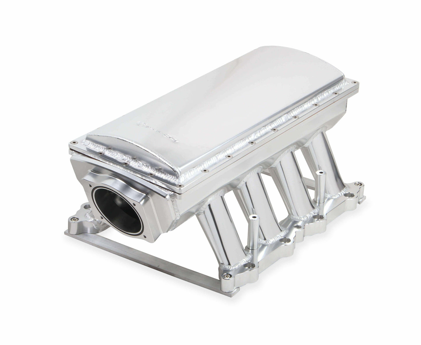 Sniper EFI Fabricated Race IntakeManifold 2011-14 Ford 5.0L Coyote Silver 833151