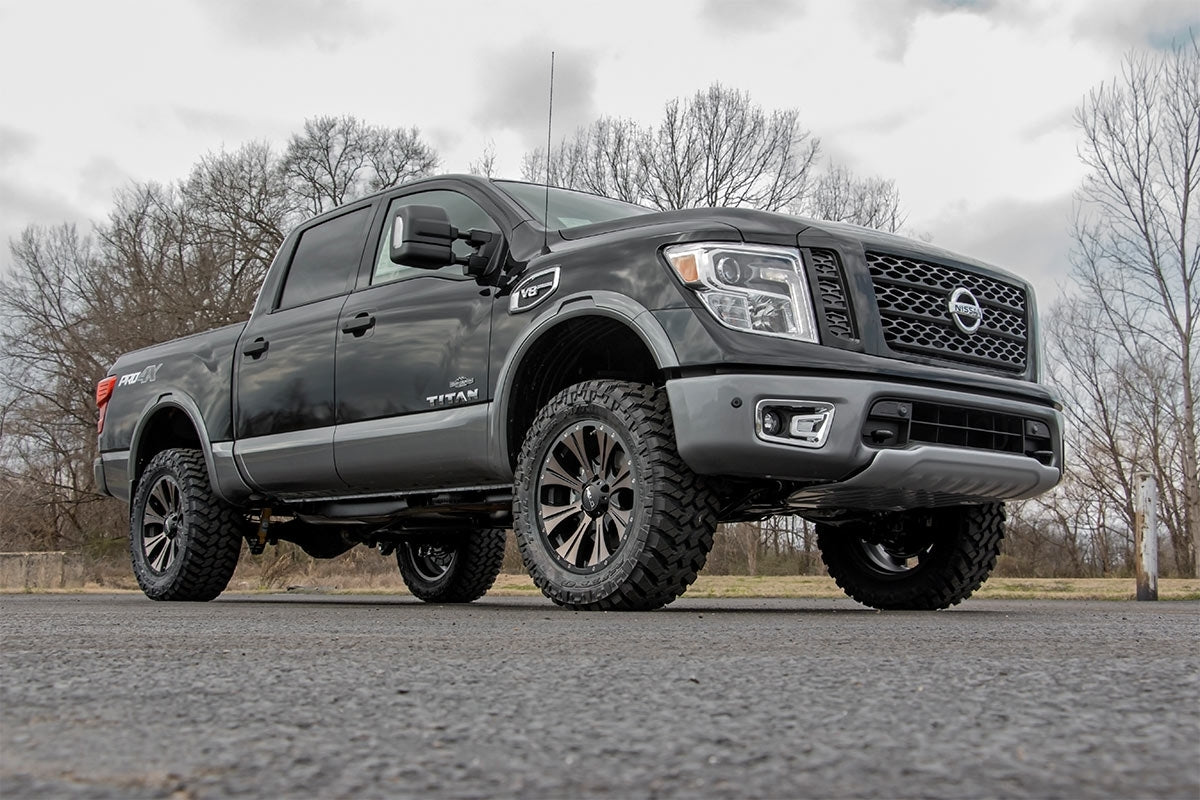 Fits Nissan Titan 2WD/4WD (2004-2024) 3 Inch Lift Kit; 83400