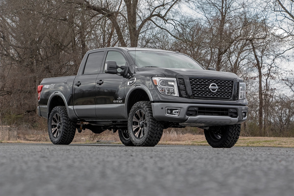 Fits Nissan Titan 2WD/4WD (2004-2024) 3 Inch Lift Kit; 83400