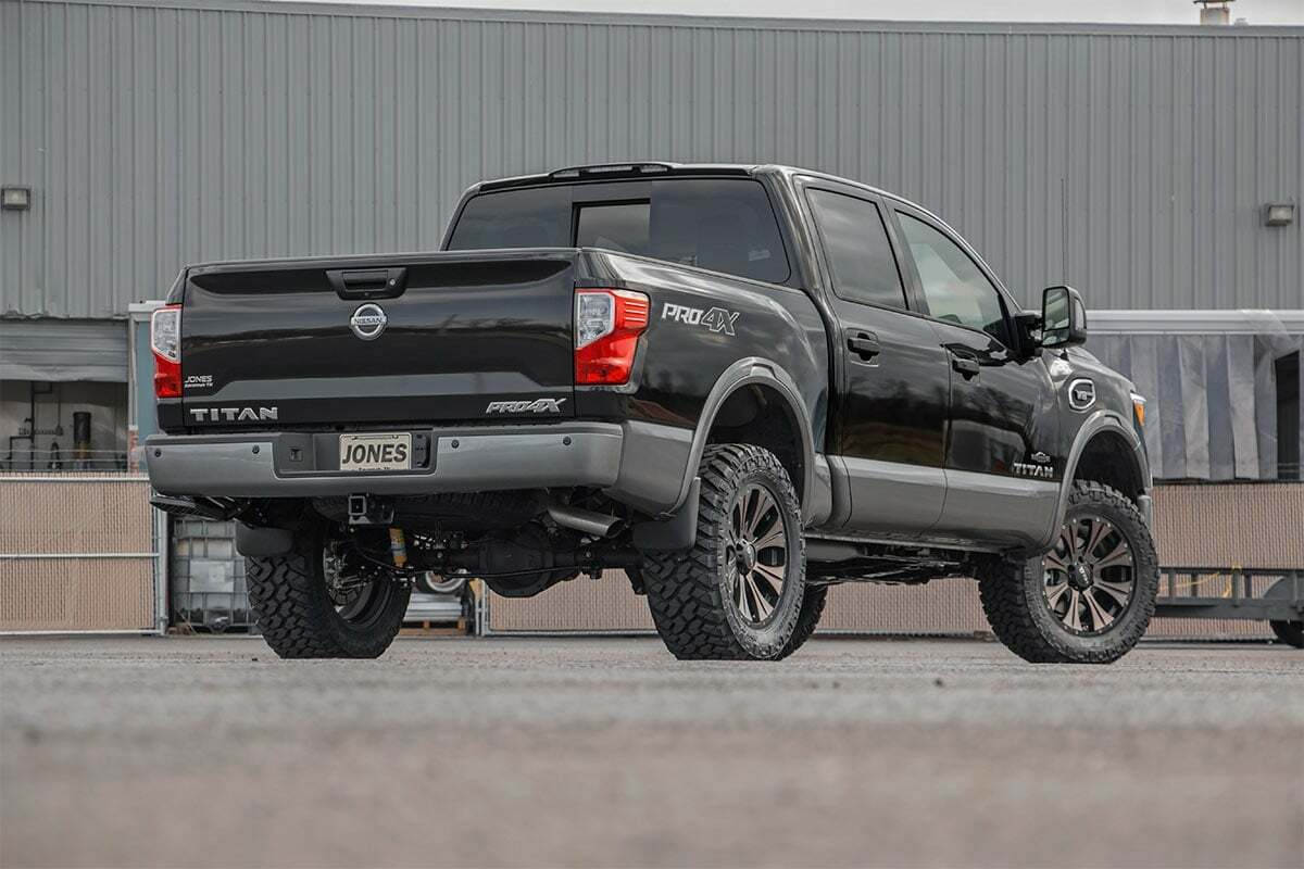 Fits Nissan Titan 2WD/4WD (2004-2024) 3 Inch Lift Kit; 83400RED