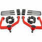 Fits Nissan Titan 2WD/4WD (2004-2024) 3 Inch Lift Kit; 83400RED