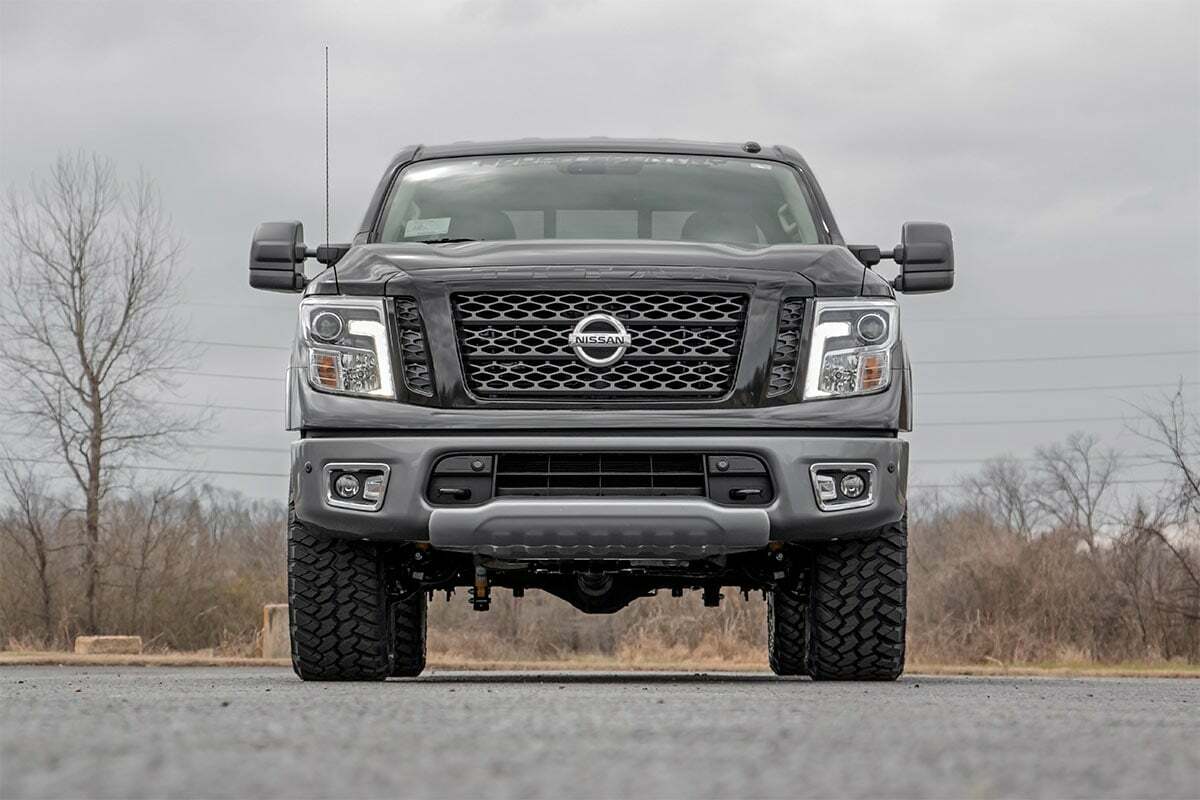 Fits Nissan Titan 4WD (2017-2024) 3 Inch Lift Kit; N3 Struts & Shocks; 83431