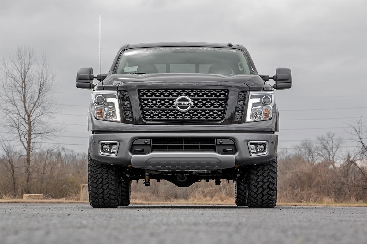 Fits Nissan Titan 2WD/4WD (2004-2024) 3 Inch Lift Kit; N3 Struts & Shocks; 83432