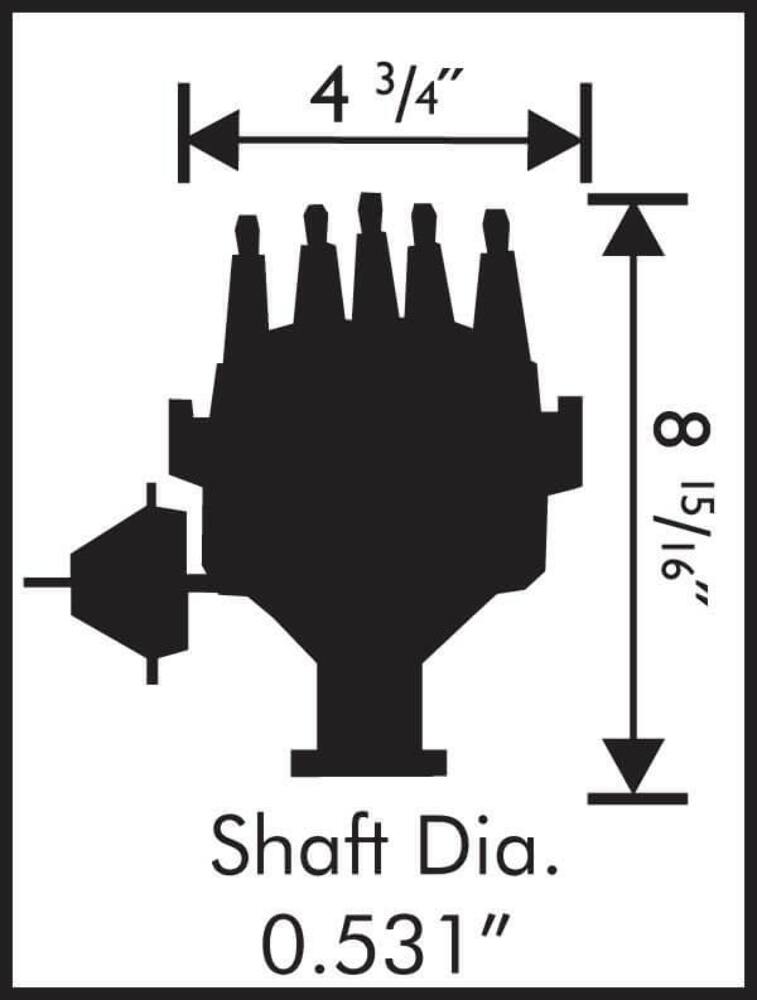Ford 351C-460 Ready-To-Run Pro-Billet Distributor Steel Gear - 83501