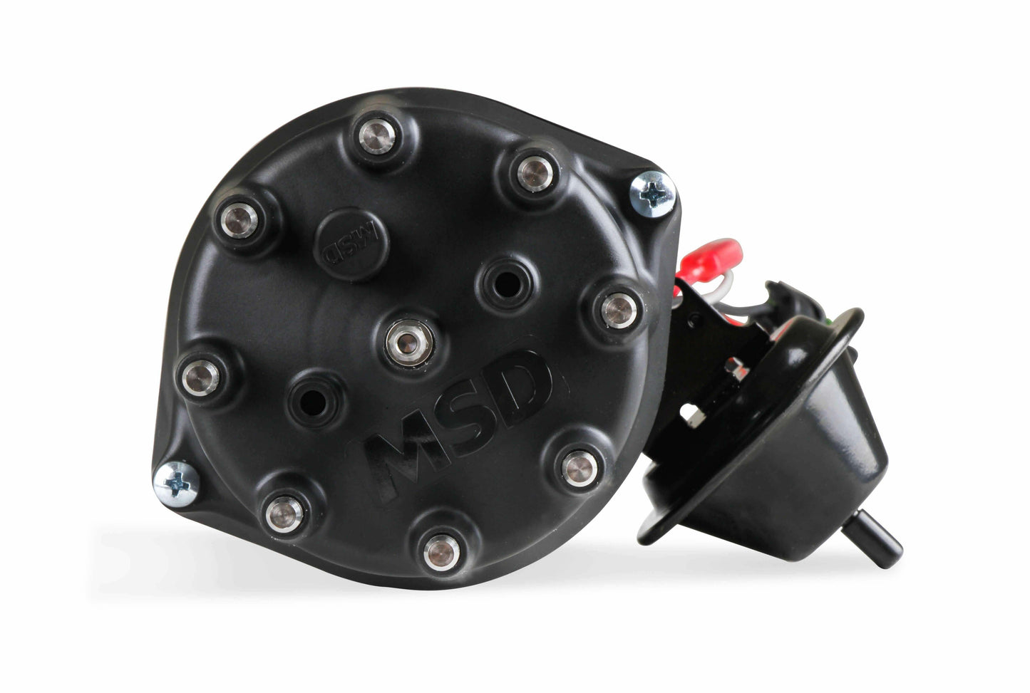 MSD Black Distributor, Ford, 351C-460, Ready-to-Run, Steel Gear - 835031