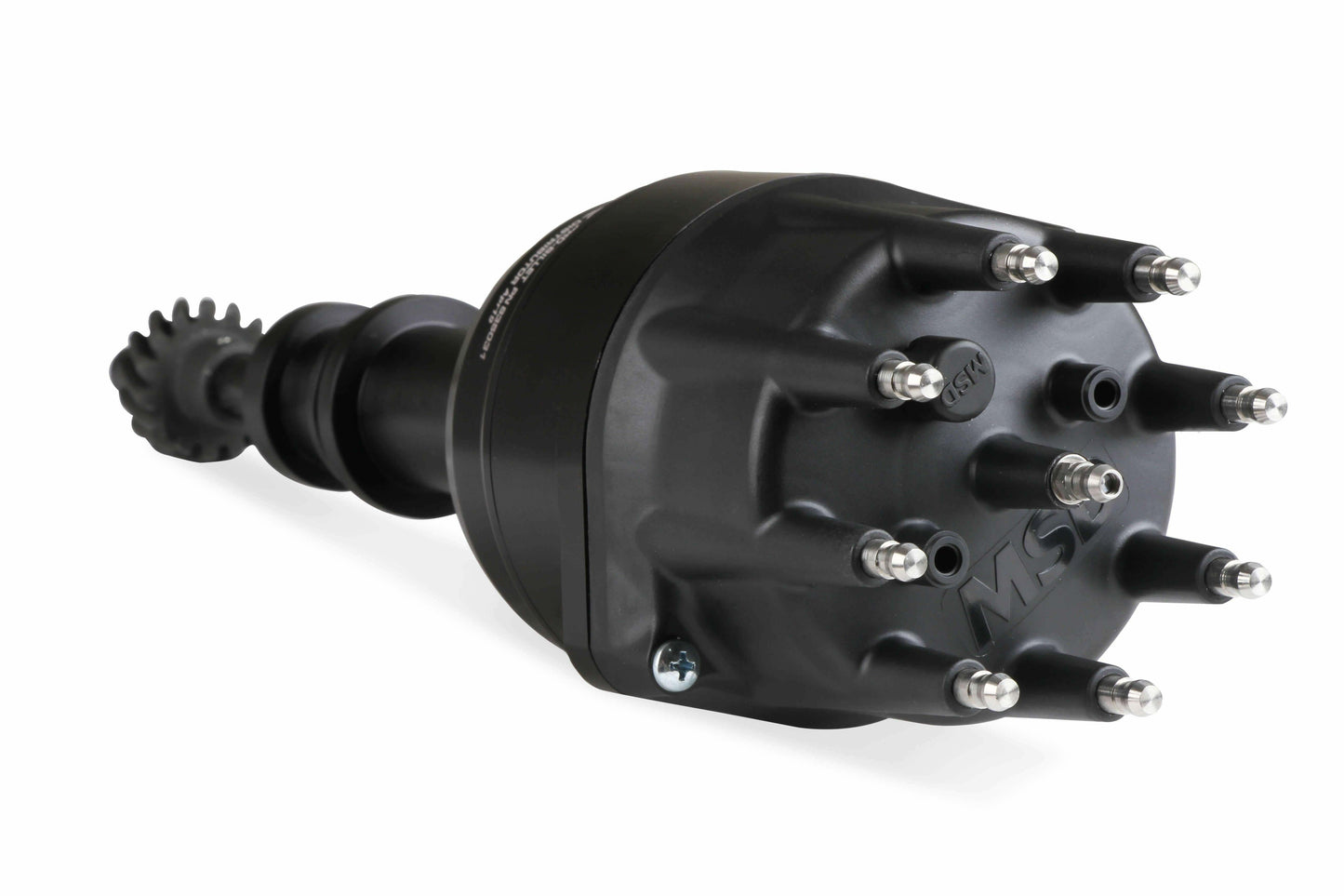 MSD Black Distributor, Ford, 351C-460, Ready-to-Run, Steel Gear - 835031