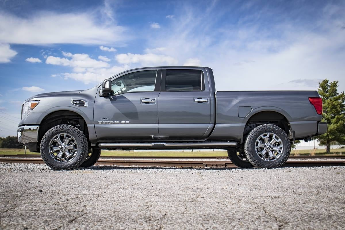 Fits Nissan Titan XD 2WD/4WD (2016-2024) 3 Inch Lift Kit; 83600