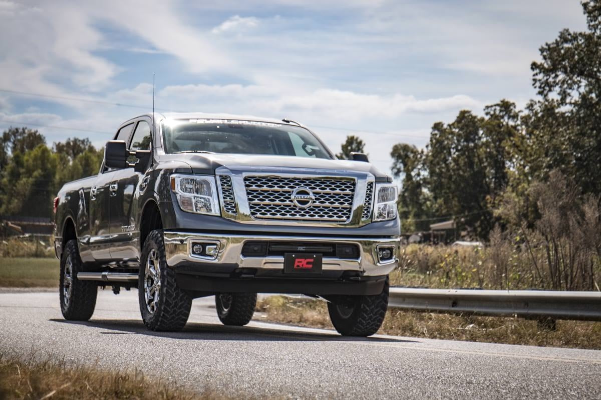 Fits Nissan Titan XD 2WD/4WD (2016-2024) 3 Inch Lift Kit; 83600