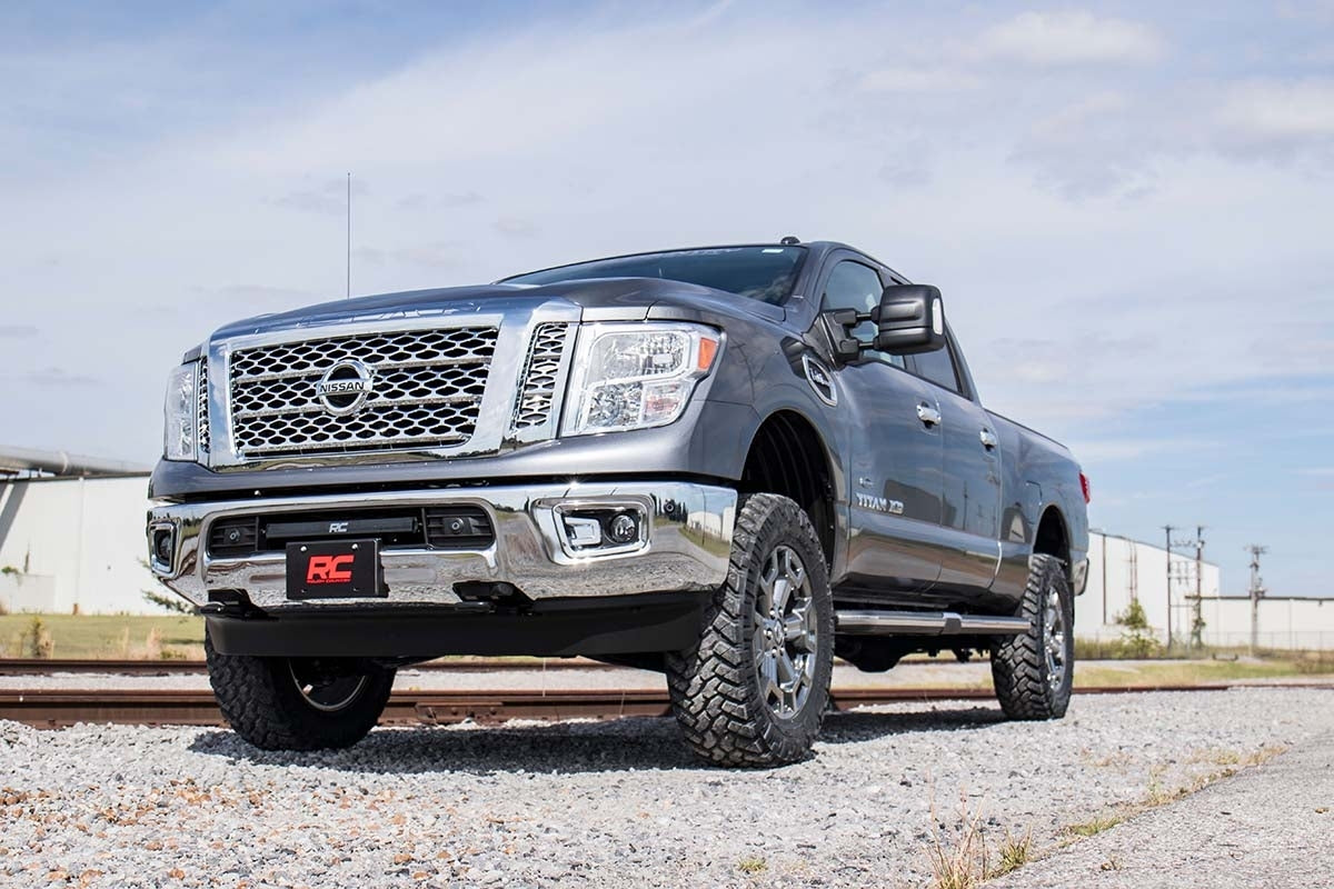 Fits Nissan Titan XD 2WD/4WD (2016-2024) 3 Inch Lift Kit; 83600