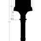 GM Late Model HEI V8 Ext Coil Distributor- Black - 83663
