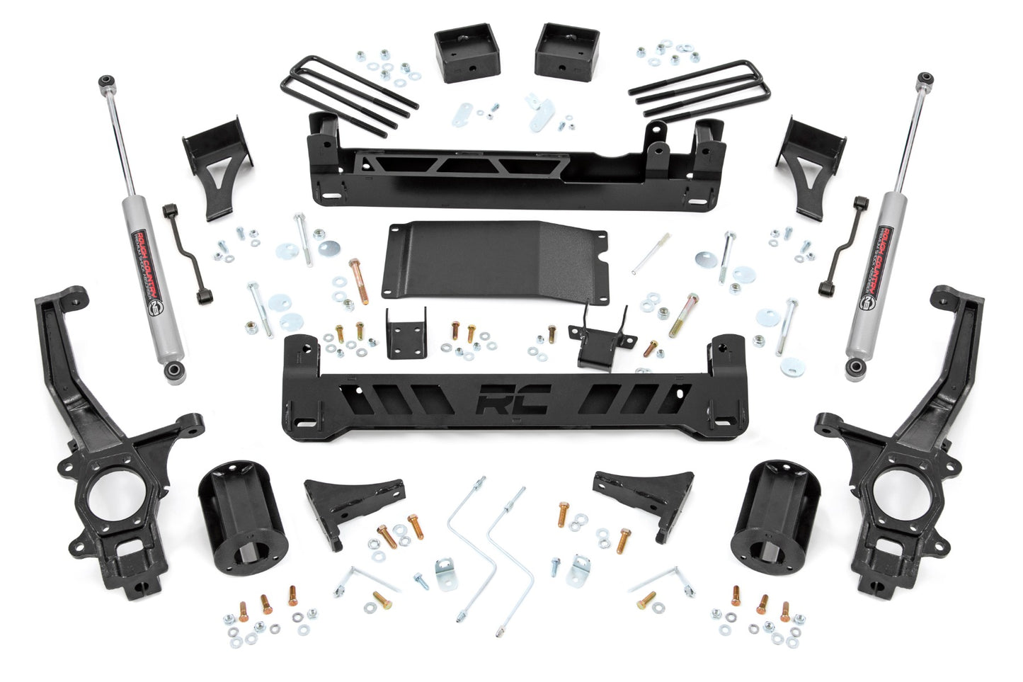 Fits Nissan Frontier 2WD/4WD (2022-2024) 6 Inch Lift Kit; 83730