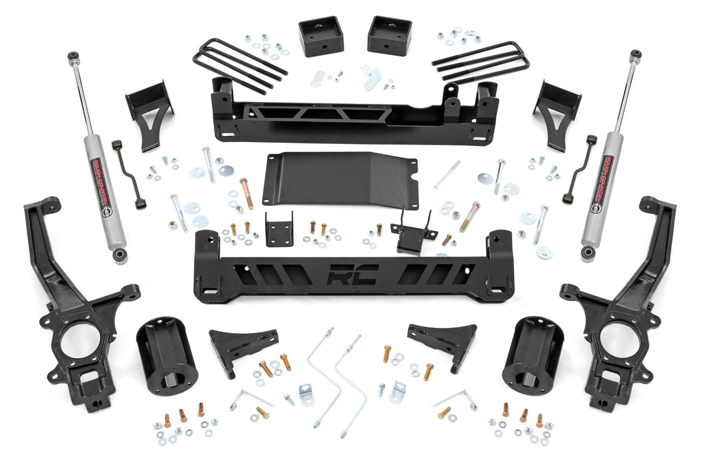 Fits Nissan Frontier 2WD/4WD (2022-2024) 6 Inch Lift Kit; 83730