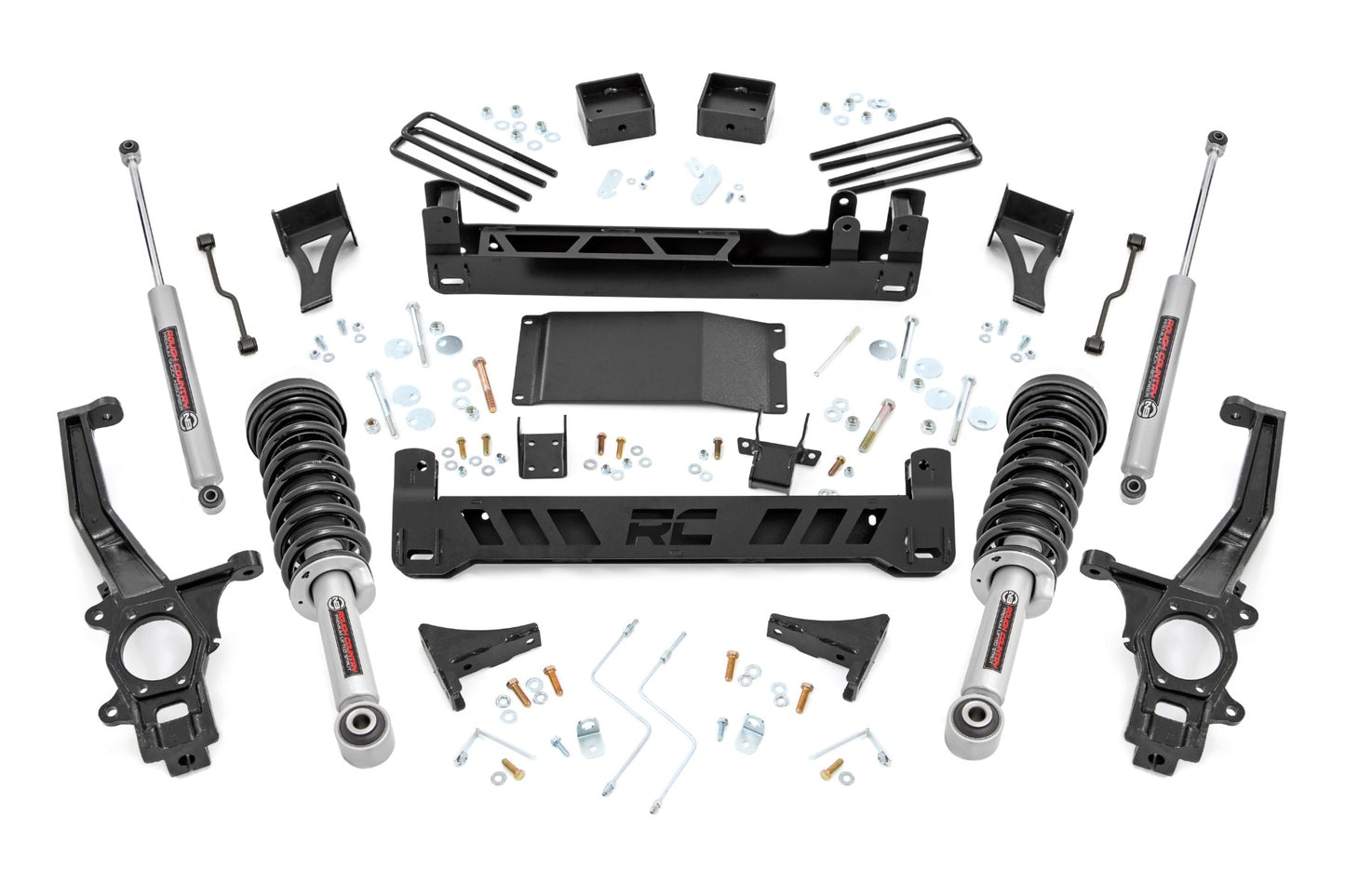 Fits Nissan Frontier 2WD/4WD (2022-2024) 6 Inch Lift Kit; N3 Struts; 83731
