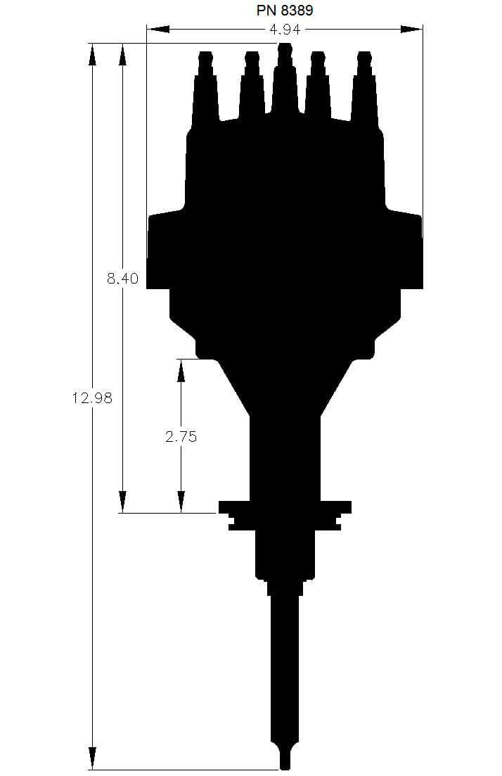 Chrysler 392 Ready-to-Run Distributor - 8389
