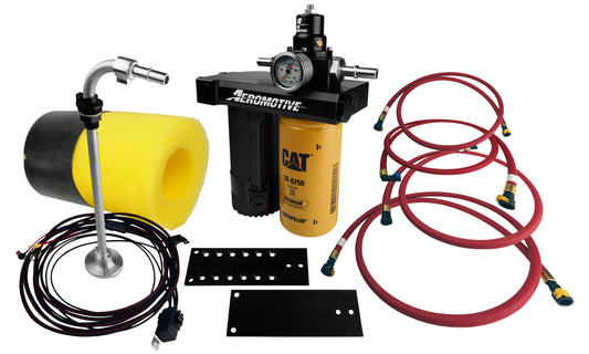 Electric Fuel Pump High Flow EFI Performance Universal Fit Aeromotive 11807-BGPL