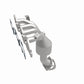 Catalytic Converter with Integrated Exhaust Manifold for HM Grade Federal / EPA Compliant Direct-Fit Manifold Catalytic